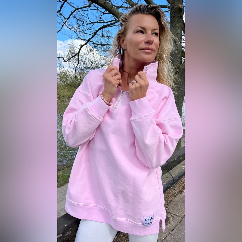 Sloppy Joe Diana zip pink